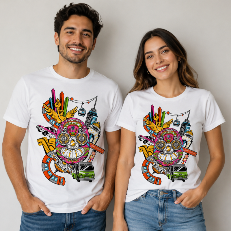 Playera unisex Made in chinga by Karani Art