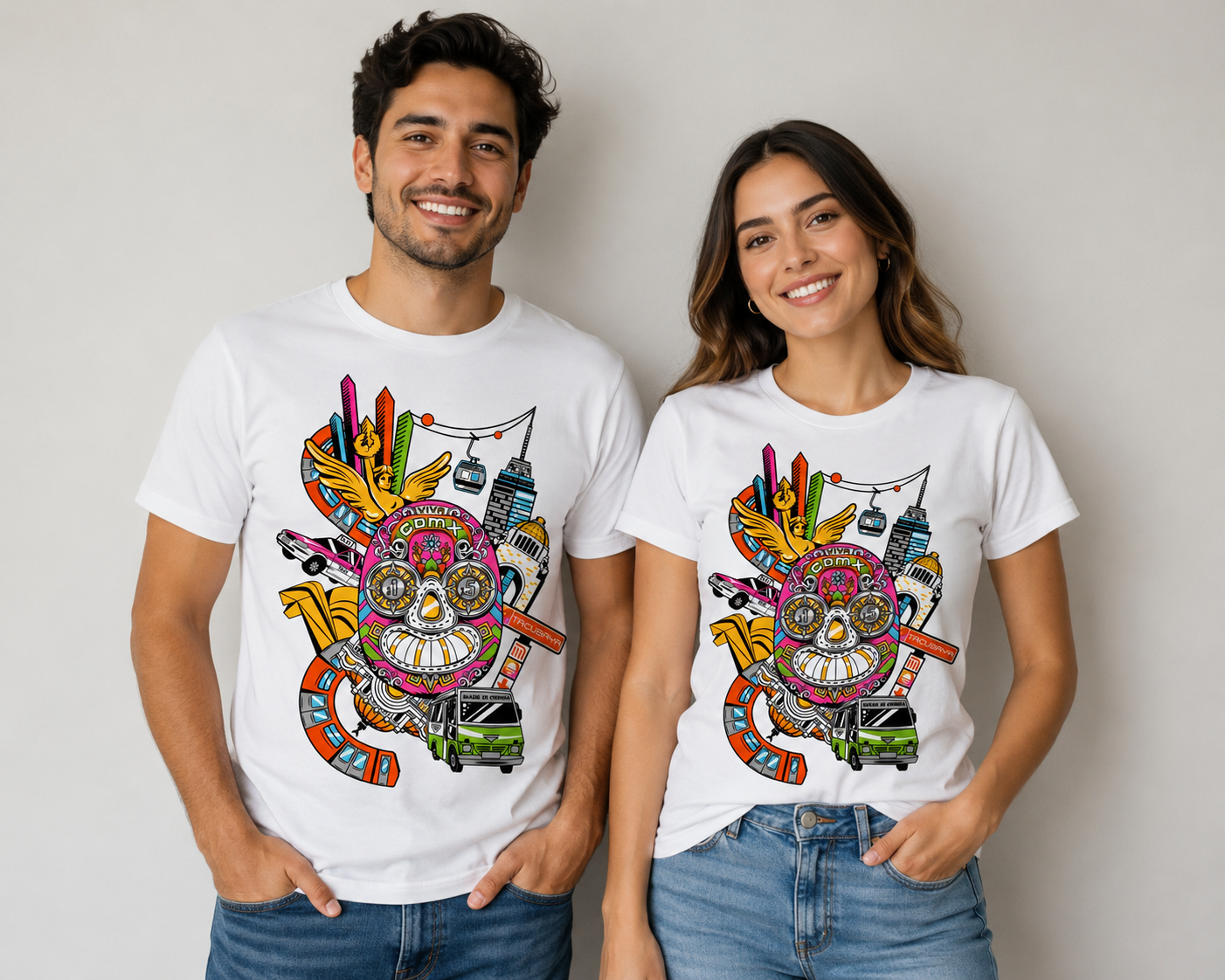 Playera unisex Made in chinga by Karani Art
